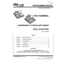 Sharp PRS PRODUCTS Service Manual