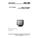 rz-x750 (serv.man9) parts guide