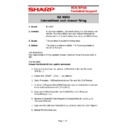 Sharp SHARP POS SOFTWARE V4 (serv.man160) Technical Bulletin