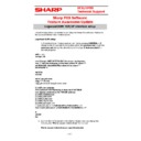 Sharp SHARP POS SOFTWARE V4 (serv.man18) Handy Guide