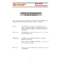 Sharp UP-3300 (serv.man27) Service Manual / Technical Bulletin