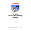 Sharp UP-3300 (serv.man4) Handy Guide