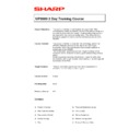 Sharp UP-3300 (serv.man9) Service Manual / Specification