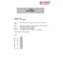 Sharp UP-3301 (serv.man31) Service Manual / Technical Bulletin