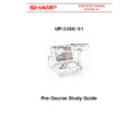 Sharp UP-3301 Handy Guide
