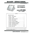 Sharp UP-3500 (serv.man29) Service Manual