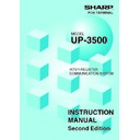 Sharp UP-3500 (serv.man32) User Guide / Operation Manual