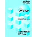 Sharp UP-3500 (serv.man34) User Guide / Operation Manual