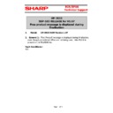 Sharp UP-3500 (serv.man73) Service Manual / Technical Bulletin