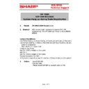 Sharp UP-3500 (serv.man83) Service Manual / Technical Bulletin
