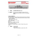 Sharp UP-3500 (serv.man84) Service Manual / Technical Bulletin