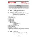 Sharp UP-3500 (serv.man85) Service Manual / Technical Bulletin