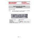 Sharp UP-V5500 (serv.man20) Service Manual / Technical Bulletin