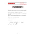 Sharp UP-X300 (serv.man13) Handy Guide