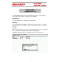 Sharp UP-X300 (serv.man18) Handy Guide