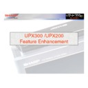 Sharp UP-X300 (serv.man25) Handy Guide