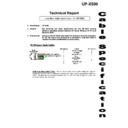 up-x500 (serv.man29) service manual / technical bulletin