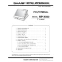 Sharp UP-X500 (serv.man5) Service Manual