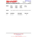 Sharp R-205M Service Manual / Technical Bulletin