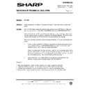 Sharp R-210AM (serv.man13) Service Manual / Technical Bulletin