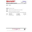 Sharp R-2195 (serv.man12) Service Manual / Technical Bulletin