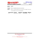Sharp R-21ATP (serv.man3) Service Manual / Technical Bulletin