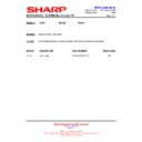 Sharp R-22 (serv.man11) Service Manual / Technical Bulletin