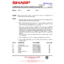 Sharp R-22 (serv.man22) Technical Bulletin