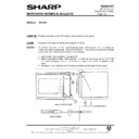 Sharp R-2290G (serv.man6) Technical Bulletin