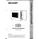 Sharp R-2297G (serv.man4) User Manual / Operation Manual