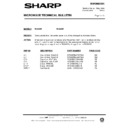 Sharp R-230AM (serv.man13) Technical Bulletin