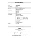 Sharp R-234 Service Manual / Specification