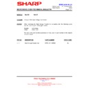 Sharp R-23AM (serv.man12) Technical Bulletin