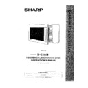 Sharp R-23AM (serv.man5) User Guide / Operation Manual