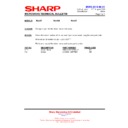 Sharp R-23AM (serv.man7) Technical Bulletin