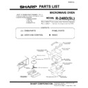 Sharp R-248D (serv.man3) Parts Guide
