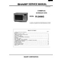 Sharp R-2498G (serv.man5) Service Manual