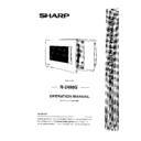 Sharp R-2498G (serv.man7) User Manual / Operation Manual