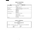 r-2498g service manual / specification