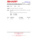 Sharp R-24AT (serv.man15) Service Manual / Technical Bulletin