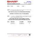 Sharp R-250AM (serv.man13) Service Manual / Technical Bulletin