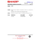 Sharp R-252M (serv.man12) Technical Bulletin