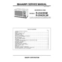 Sharp R-254M (serv.man5) Service Manual