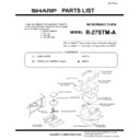 Sharp R-27STMA (serv.man14) Service Manual / Parts Guide