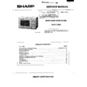 Sharp R-2V11K Service Manual
