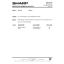 Sharp R-2V15M (serv.man7) Service Manual / Technical Bulletin