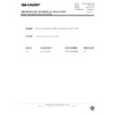 Sharp R-2V16M (serv.man6) Service Manual / Technical Bulletin