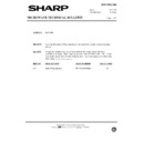 Sharp R-2V18M (serv.man6) Service Manual / Technical Bulletin