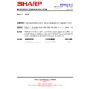 Sharp R-345M (serv.man10) Service Manual / Technical Bulletin