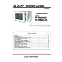 Sharp R-345M (serv.man2) Service Manual
